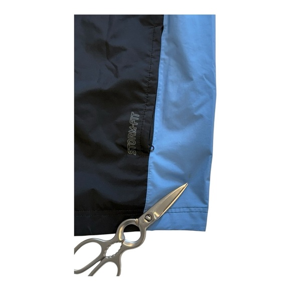 Nike Golf STORM-FIT Men’s Blue Black Short Sleeve Half-Zip Jacket Size - Medium - Picture 12 of 14